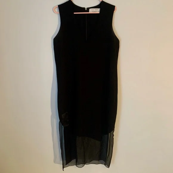 Prabal Gurung Sleeveless V-Neck Sheath Dressok - Picture 4 of 10